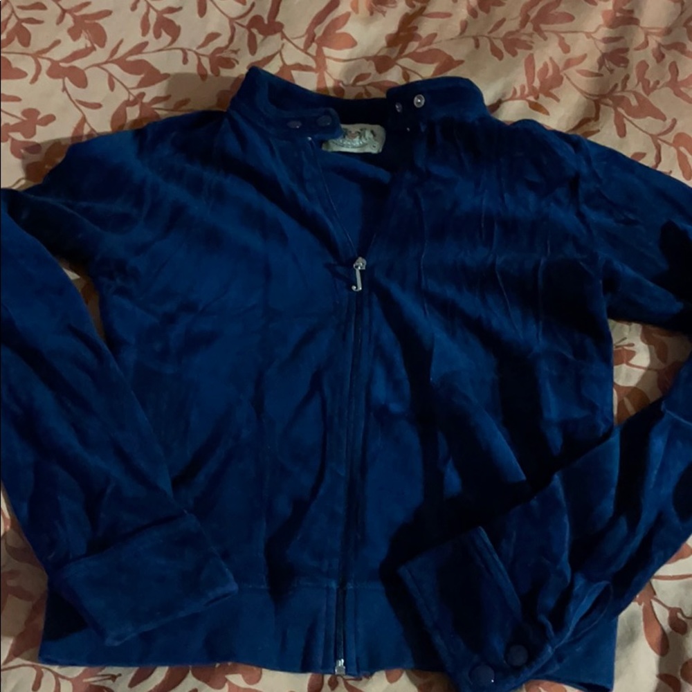 Juicy Couture Velour Full Zip Jacket